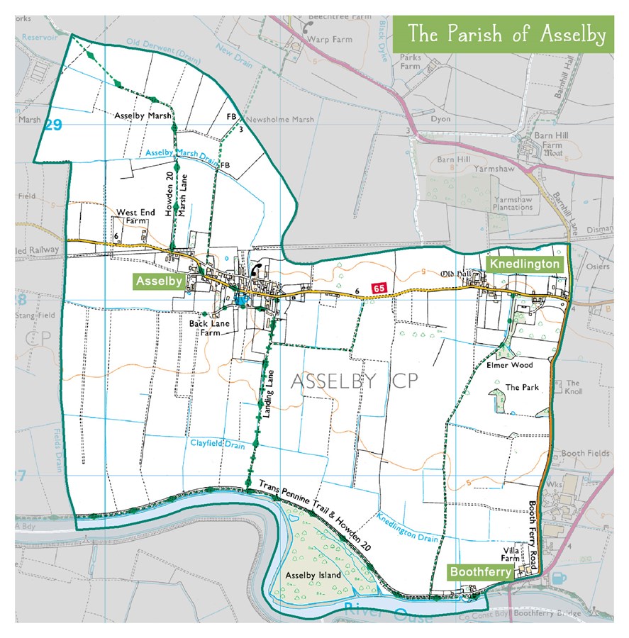 Asselby Parish Location Map